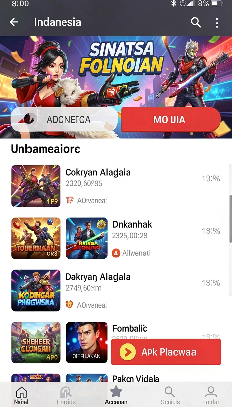 Tampilan utama aplikasi Review Aplikasi 9399 yang intuitif dan efisien.